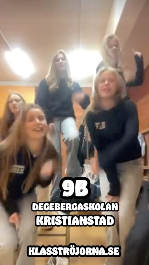 Klass med klasströjor