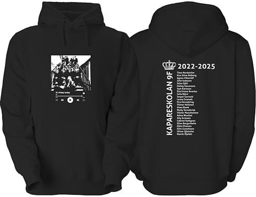 klasströjor exempel svarta